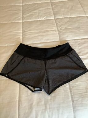 lululemon athletica Black Mesh Athletic Shorts